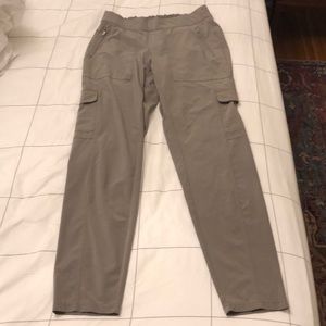 Athleta Khaki Colored Joggers - Size 8 Tall